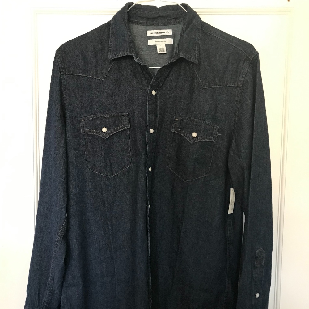 Denim Long sleeve Shirt - New With Tags Medium